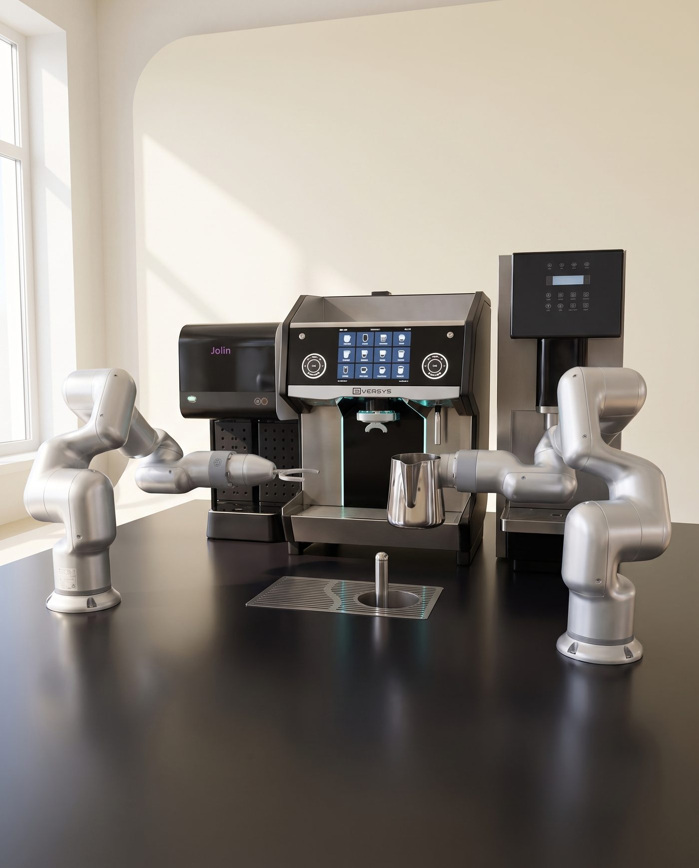Coffee and bar robots