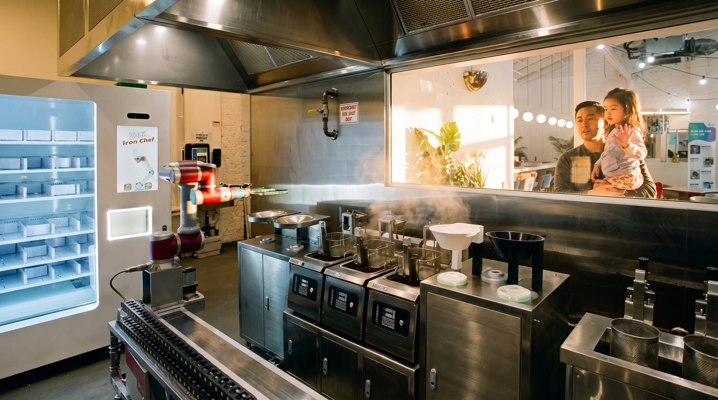 The kitchen line at 365 St Pauls Terrace