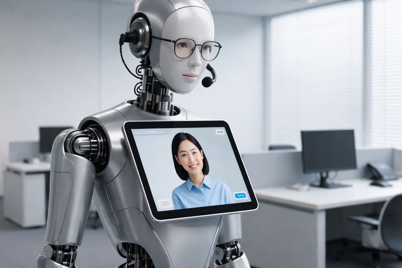 AI Voice Agent Visual